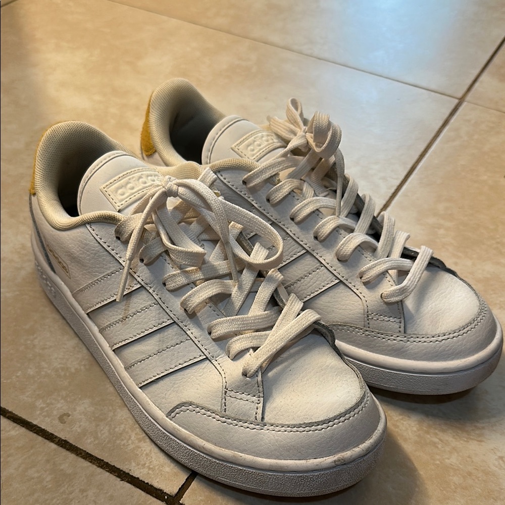 Adidas Classic White Leather Sneakers